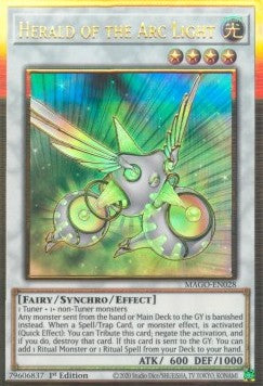 Herald of the Arc Light MAGO-EN028 Premium Gold Rare Amerikanisch