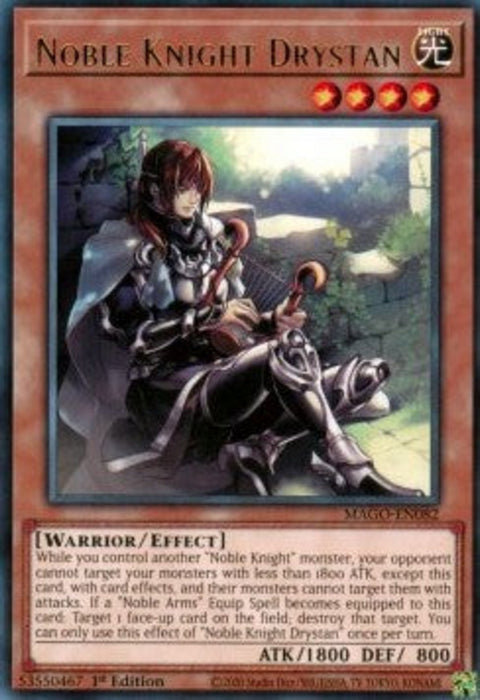 Noble Knight Drystan MAGO-EN082 Rare Englisch