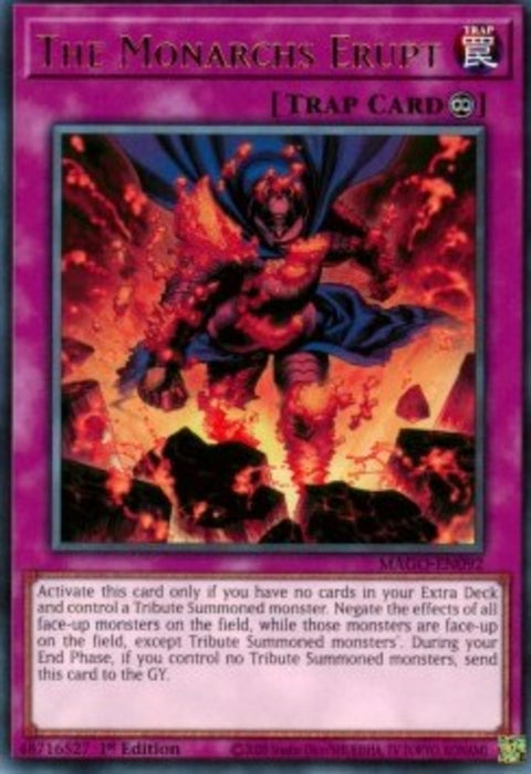 The Monarchs Erupt MAGO-EN092 Rare Englisch