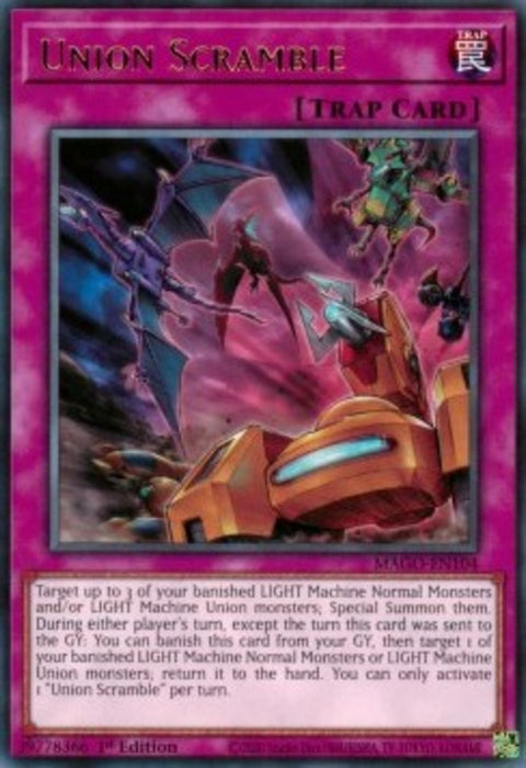 Union Scramble MAGO-EN104 Rare Englisch