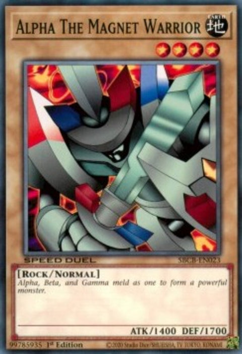 Alpha The Magnet Warrior SBCB-EN023 Common Englisch