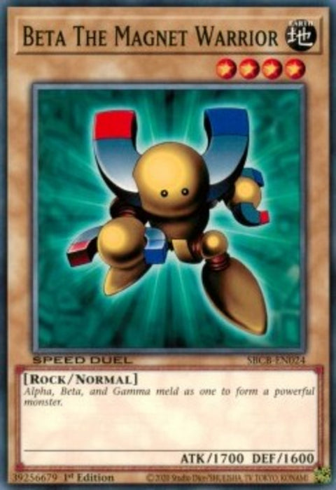 Beta The Magnet Warrior SBCB-EN024 Common Englisch