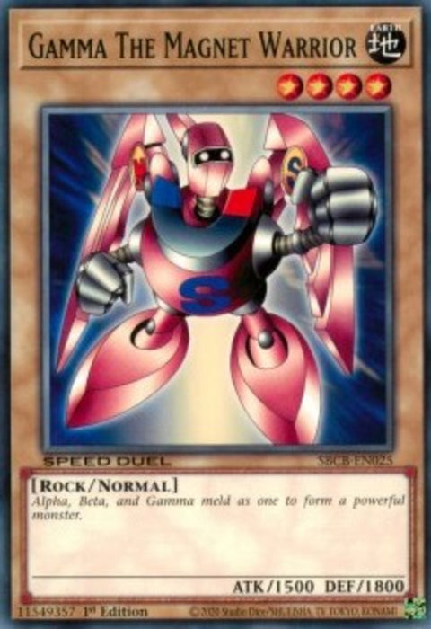 Gamma The Magnet Warrior SBCB-EN025 Common Englisch