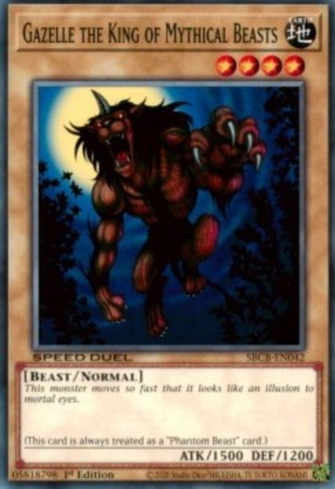 Gazelle the King of Mythical Beasts SBCB-EN042 Common Englisch