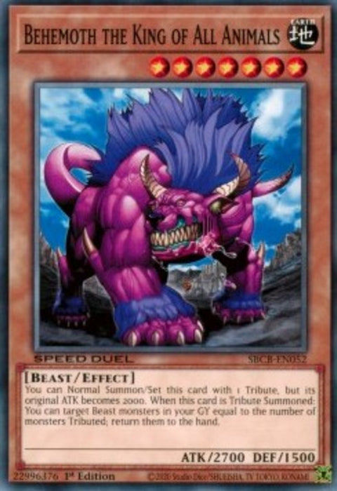 Behemoth the King of All Animals SBCB-EN052 Common Englisch