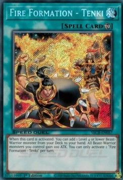 Fire Formation - Tenki (V.2) SBCB-EN057 Secret Rare Englisch