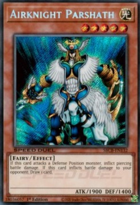 Airknight Parshath (V.2) SBCB-EN132 Secret Rare Englisch
