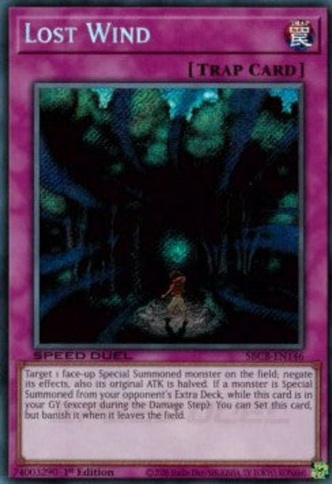 Lost Wind (V.2) SBCB-EN146 Secret Rare Englisch