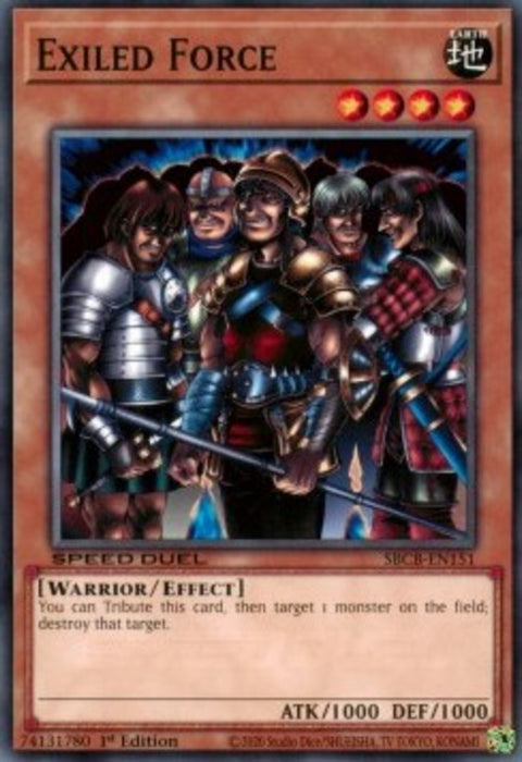 Exiled Force SBCB-EN151 Common Englisch