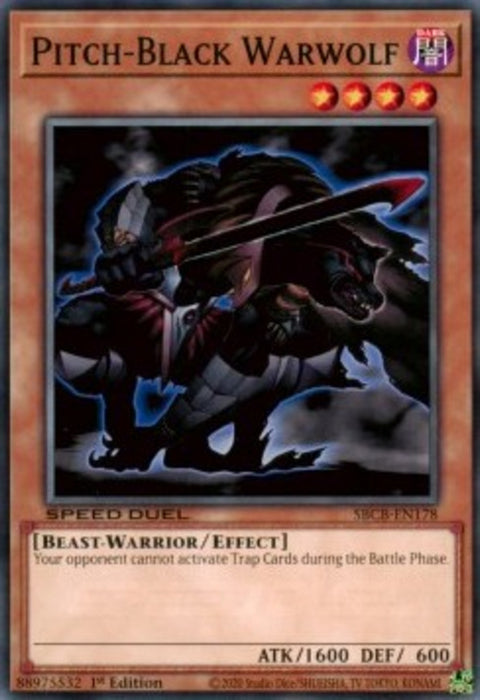 Pitch-Black Warwolf SBCB-EN178 Common Englisch
