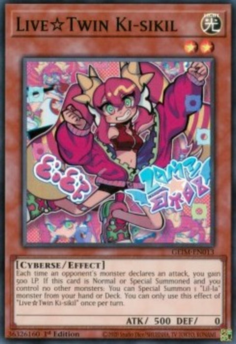 LiveTwin Ki-sikil (V.1) GEIM-EN013 Super Rare Englisch