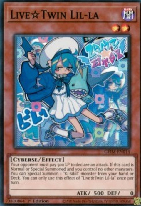 LiveTwin Lil-la (V.1) GEIM-EN014 Super Rare Englisch