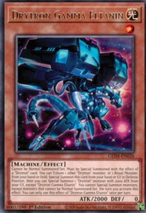 Drytron Gamma Eltanin GEIM-EN026 Rare Englisch