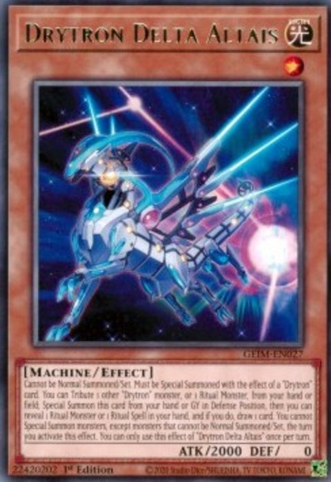Drytron Delta Altais GEIM-EN027 Rare Englisch