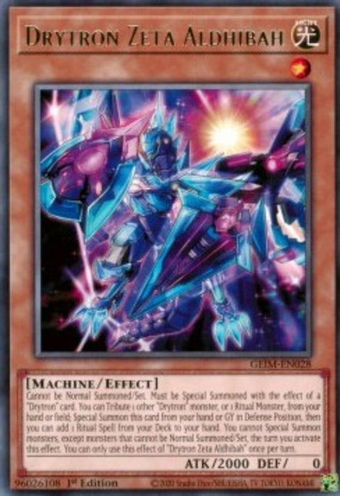 Drytron Zeta Aldhibah GEIM-EN028 Rare Englisch