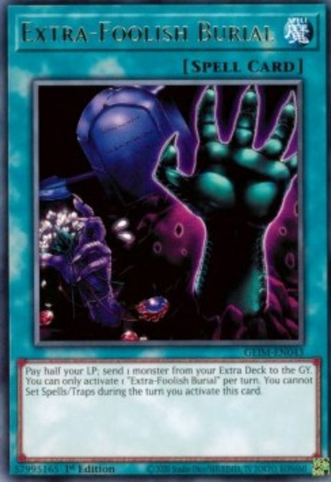 Extra-Foolish Burial GEIM-EN043 Rare Englisch