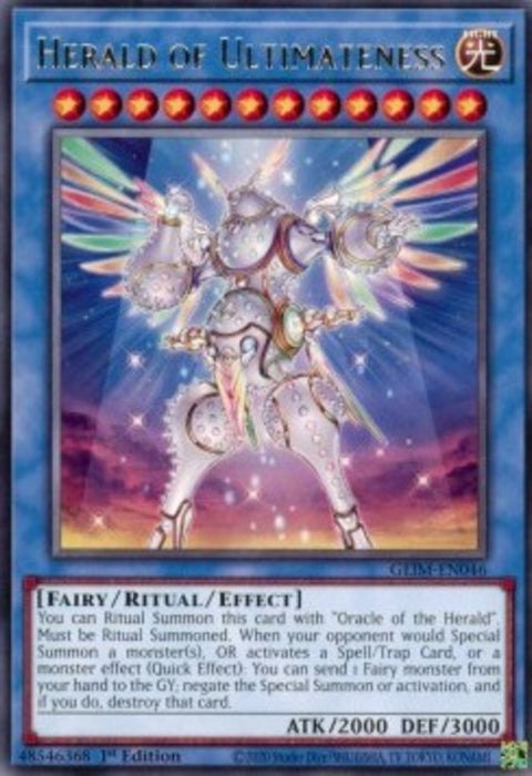 Herald of Ultimateness GEIM-EN046 Rare Englisch