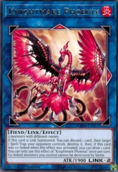 Knightmare Phoenix (V.1) GEIM-FR051 Rare Französisch