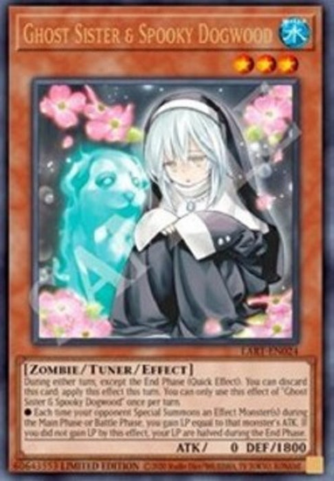 Ghost Sister & Spooky Dogwood LART-EN024 Ultra Rare Englisch