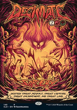 Decimate SLD-140 Rare Englisch