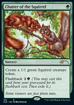 Chatter of the Squirrel SLD-195 Rare Englisch