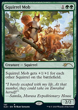 Squirrel Mob SLD-197 Rare Englisch