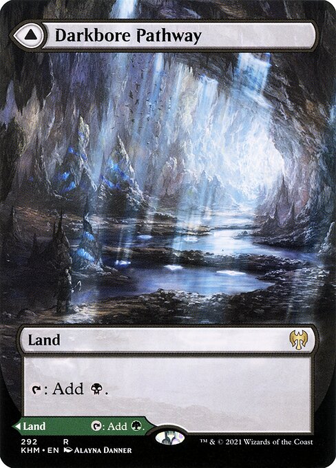 Magic: Darkbore Pathway // Slitherbore Pathway
