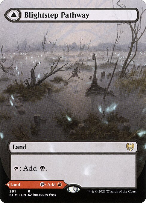 Magic: Blightstep Pathway // Searstep Pathway