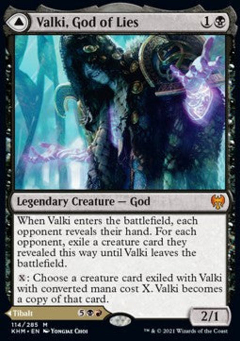 Valki, God of Lies // Tibalt, Cosmic Impostor KHM-114 Mythic Englisch