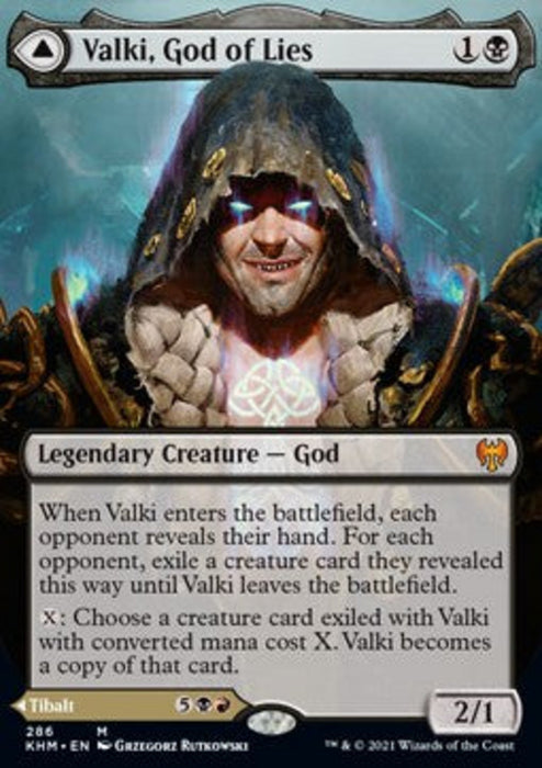 Valki, Gott der Lügen // Thibalt, kosmischer Hochstapler XKHM-286 Mythic Deutsch