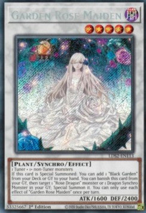 Garden Rose Maiden LDS2-EN113 Secret Rare Englisch