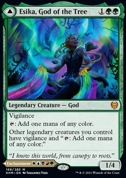 Esika, God of the Tree // The Prismatic Bridge KHM-168 Mythic Englisch