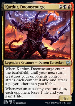 Kardur, Doomscourge KHM-216 Uncommon Englisch