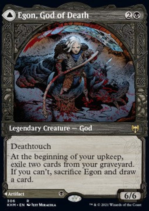 Egon, God of Death // Throne of Death XKHM-306 Rare Englisch