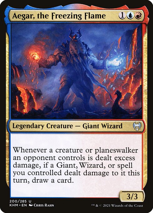 Magic: Aegar, the Freezing Flame