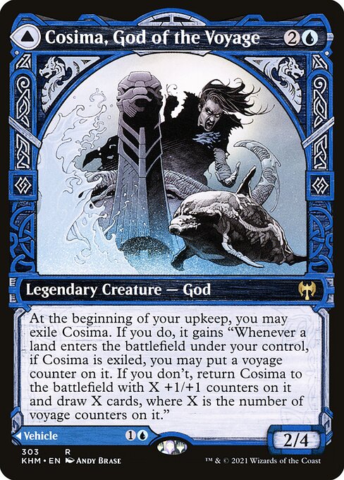Magic: Cosima, God of the Voyage // The Omenkeel