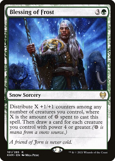 Magic: Blessing of Frost