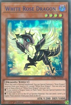 White Rose Dragon (V.2) LDS2-EN109 Ultra Rare Englisch