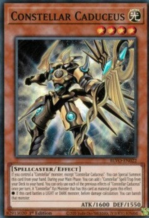 Constellar Caduceus BLVO-EN022 Super Rare Englisch