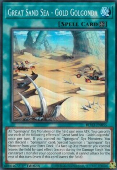 Great Sand Sea - Gold Golgonda BLVO-EN055 Super Rare Englisch