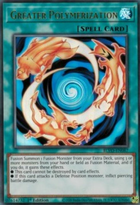 Greater Polymerization BLVO-EN087 Ultra Rare Englisch