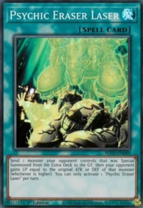 Psychic Eraser Laser BLVO-FR089 Super Rare Französisch