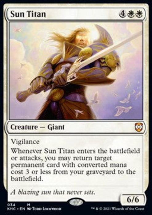 Sun Titan KHC-34 Mythic Englisch