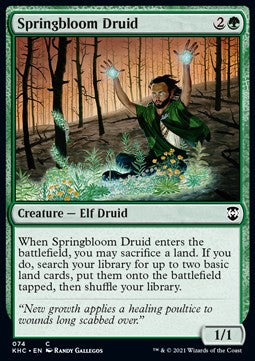 Springbloom Druid KHC-74 Common Englisch