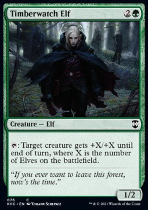 Holzwart-Elf KHC-76 Common Deutsch