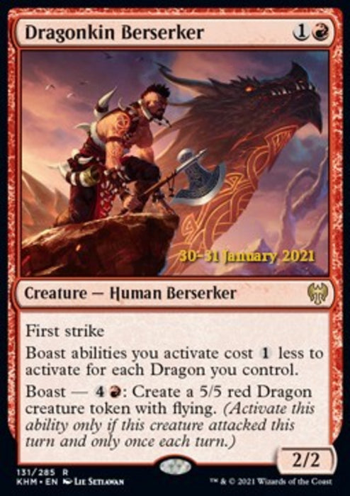 Dragonkin Berserker (V.1) PKHM-131 Rare Englisch