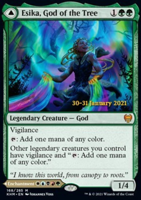 Esika, God of the Tree // The Prismatic Bridge PKHM-168 Mythic Englisch