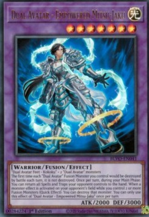 Dual Avatar - Empowered Mitsu-Jaku BLVO-FR041 Ultra Rare Französisch