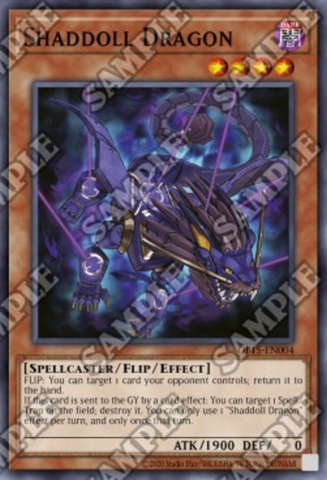Shaddoll Dragon OP15-EN004 Super Rare Englisch
