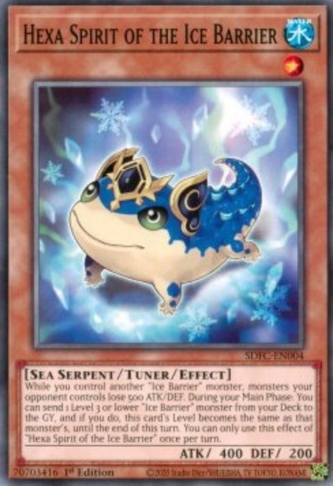 Hexa Spirit of the Ice Barrier SDFC-EN004 Common Englisch